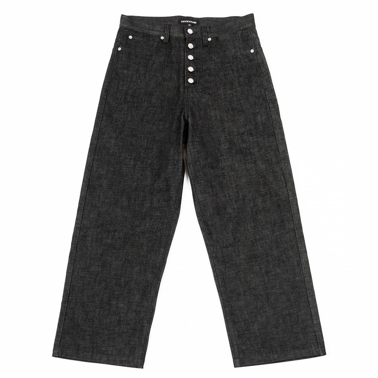 NYXYN - RAW DENIM JEANS - BLACK V2