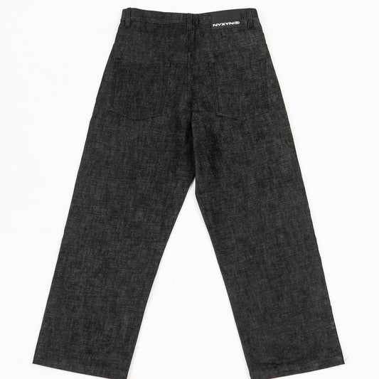 NYXYN - RAW DENIM JEANS - BLACK V2