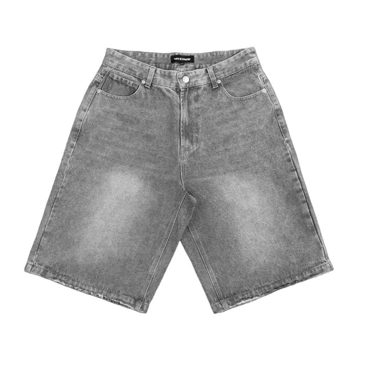 Nyxyn - HEAVY DENIM JORTS - Gray