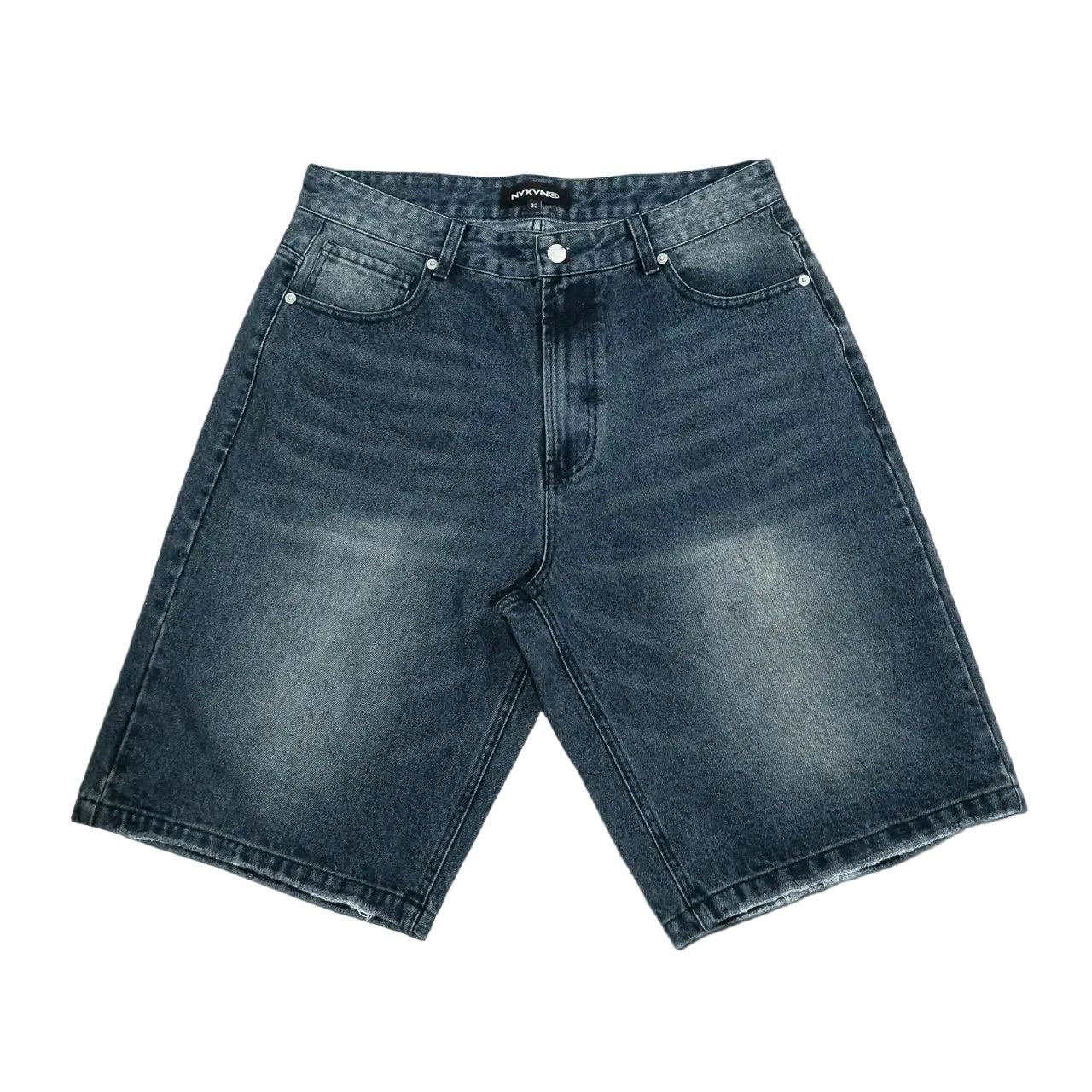 Nyxyn - HEAVY DENIM JORTS - Marine