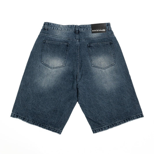 Nyxyn - HEAVY DENIM JORTS - Marine
