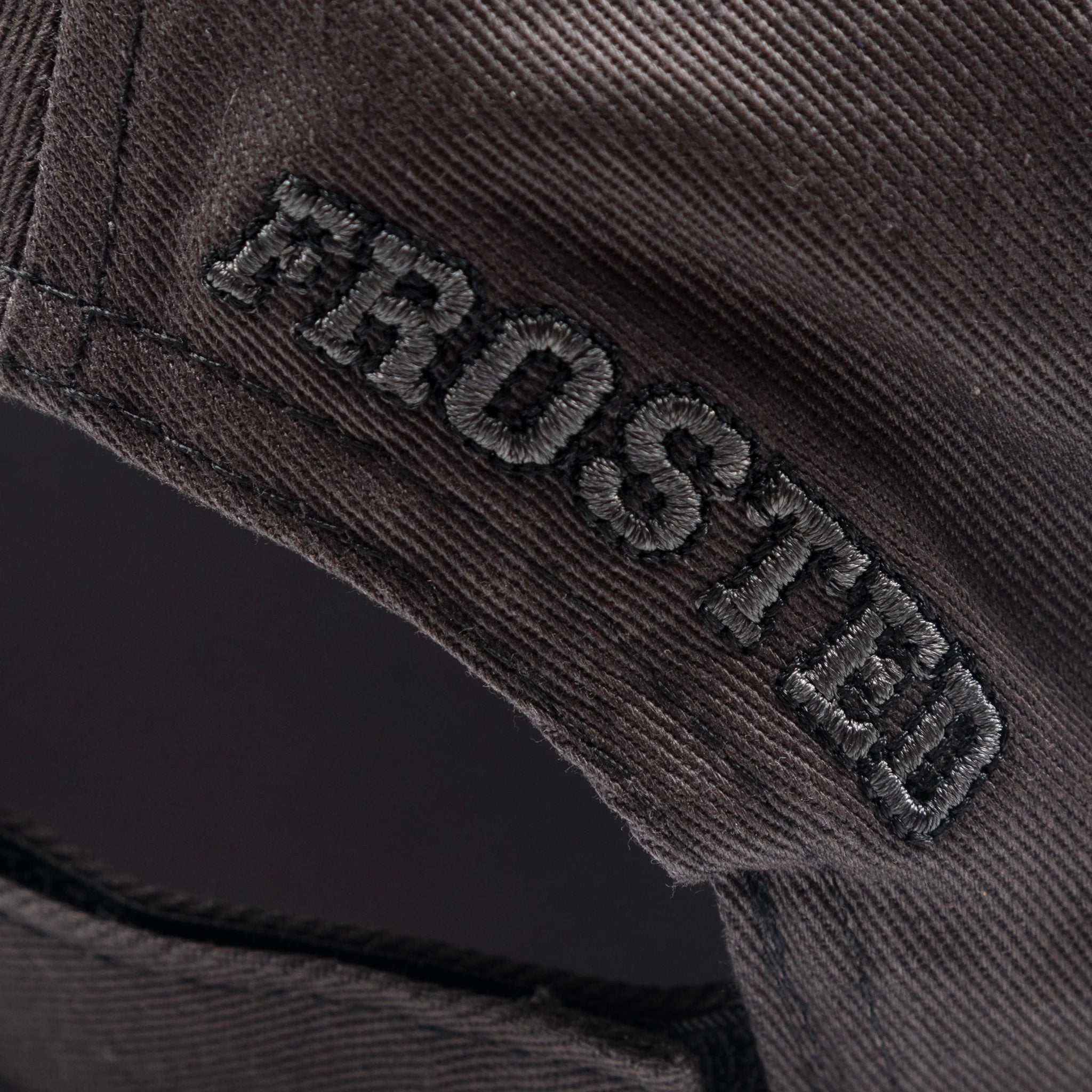 Embroidery Cap Black