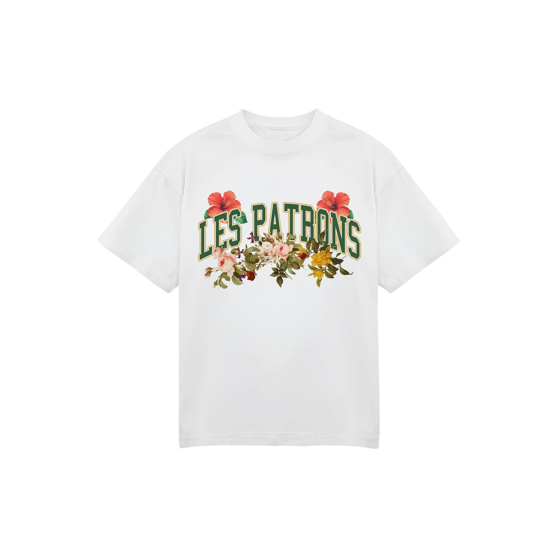 White Tee ''Give Me My Flowers''
