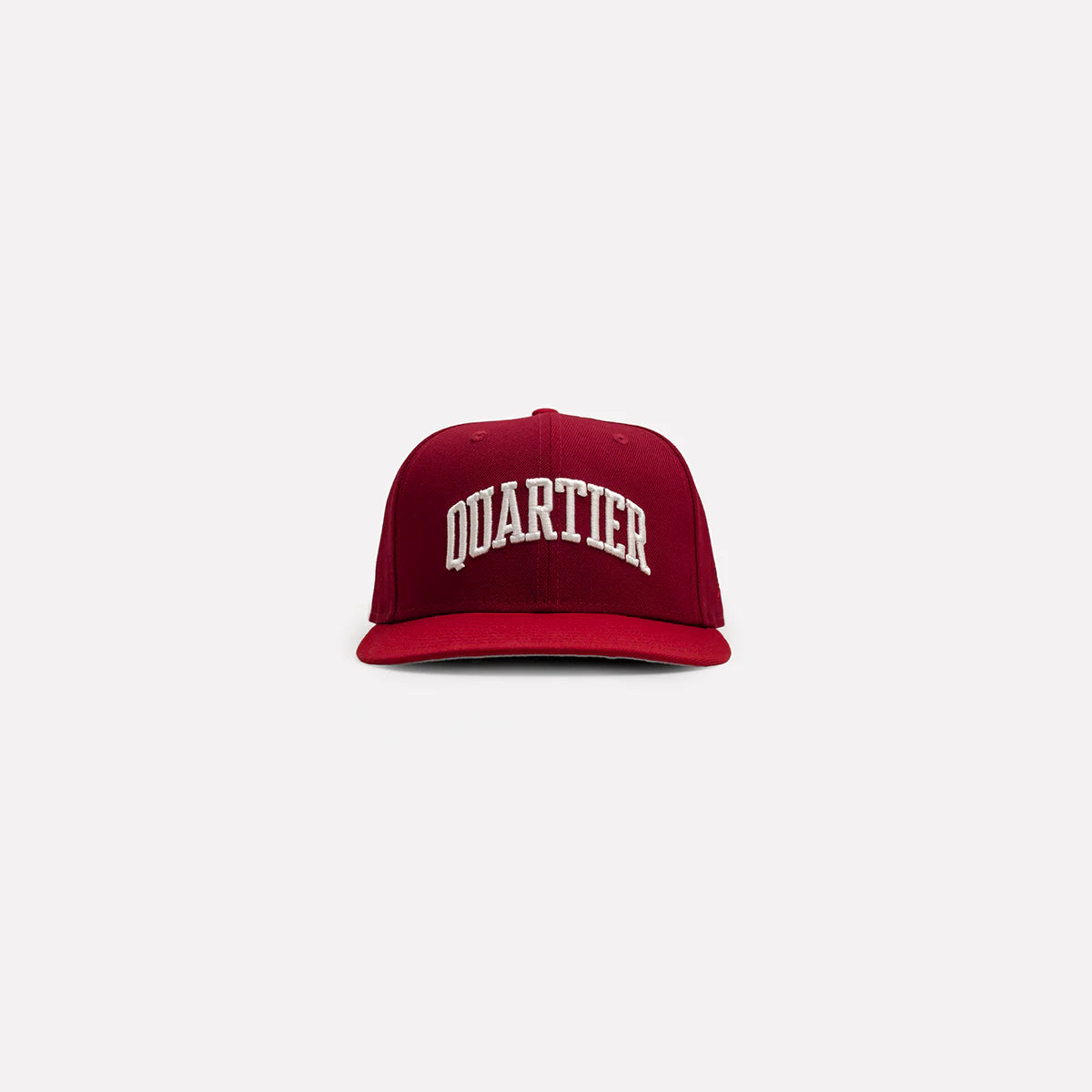 Quartier - Fitted Hat Burgundy Classic