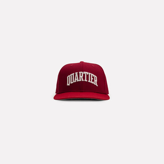 Quartier - Fitted Hat Burgundy Classic