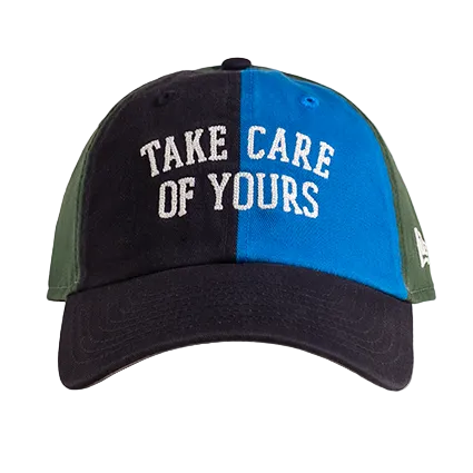 Quartier - Take Care Of Yours Adjustable Hat (Blue / Black)