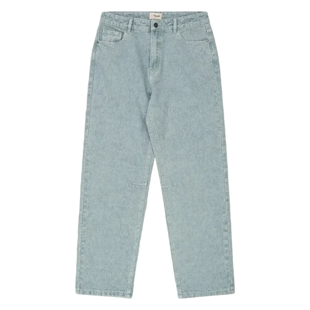 Baggy Denim FW26 "Scratched" - Scratch Blue