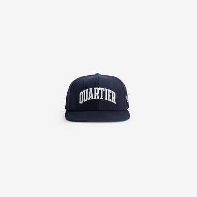 Quartier - Neighborhood Heroes Fitted Hat (Navy)