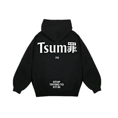 Waterlily・Sweat à capuche・Noir