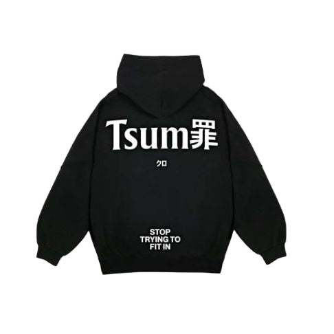 Waterlily・Sweat à capuche・Noir