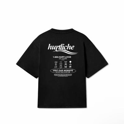 CLEAN UP T-SHIRT - BLACK