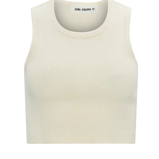 Cropped Cami - Cream