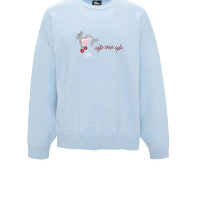 Pull Chéri Martini - Bleu Poudre