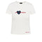 T-shirt «You <3 Cowgirls» - Blanc
