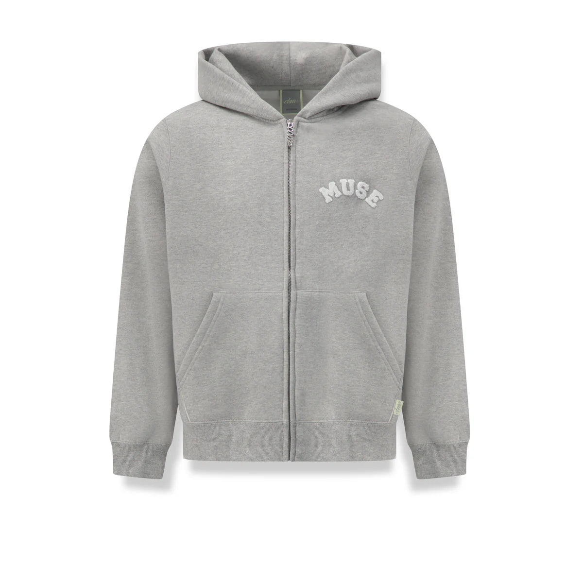Heavyweight Chenille Zip-Up - Dove