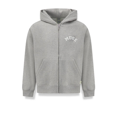 Heavyweight Chenille Zip-Up - Dove