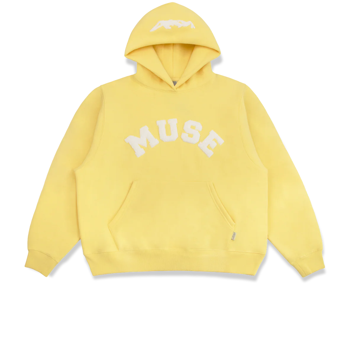 Sweat à capuche en chenille épaisse - Crème au beurre