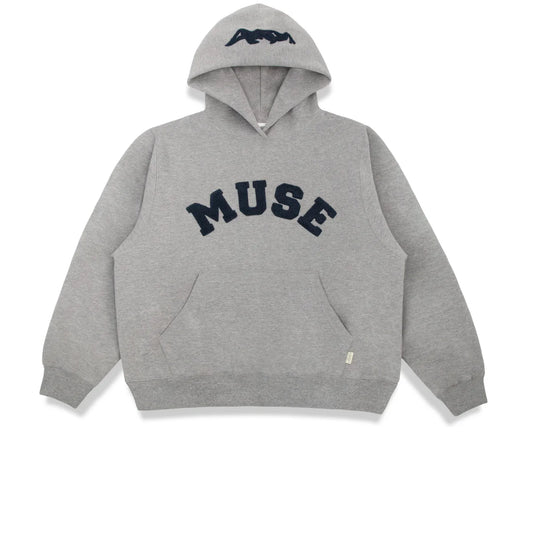 Heavyweight Chenille Hoodie - Campus Grey
