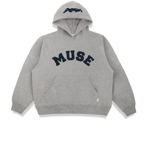 Heavyweight Chenille Hoodie - Campus Grey