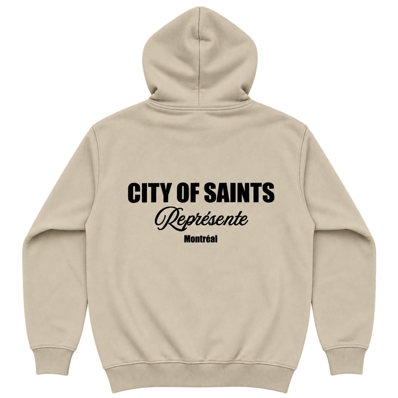 Saint - Represents Apricot Zip Up Hoodie