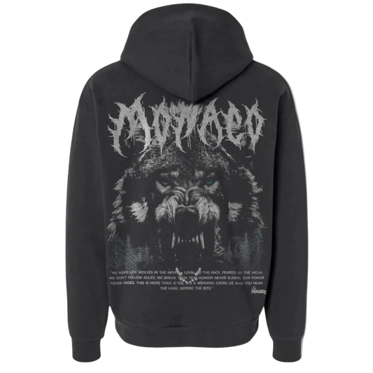 MONACO ALPHA BLOOD HOODIE – GEN1 BLACK