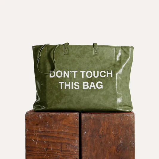 Art Goods Tote in Emerald