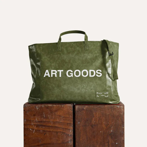 Art Goods Tote in Emerald