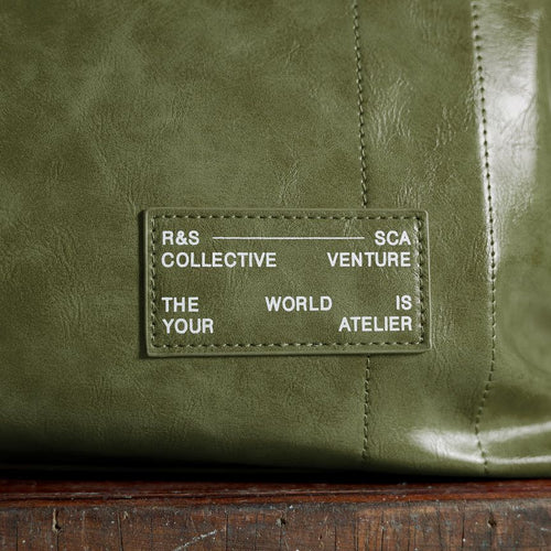Art Goods Tote in Emerald