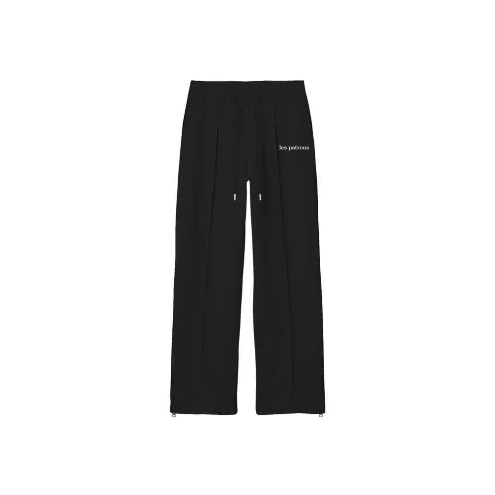 Black Straight Leg Trousers (Oversized Size Down)