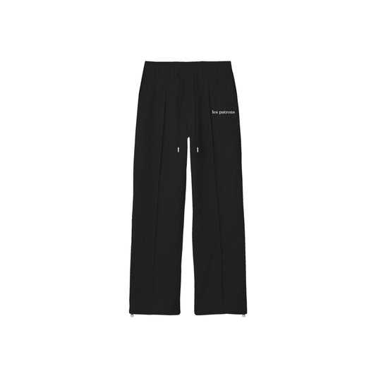 Black Straight Leg Trousers (Oversized Size Down)