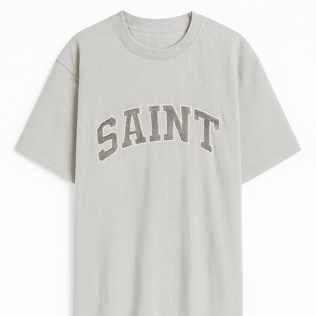 Bone ''Saint'' Tee - Chrome Patch