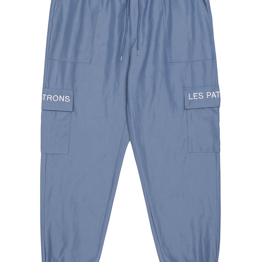 Blue Parachute Pants