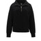 The Focused Knit - Half-Zip Chunky Pull - Black