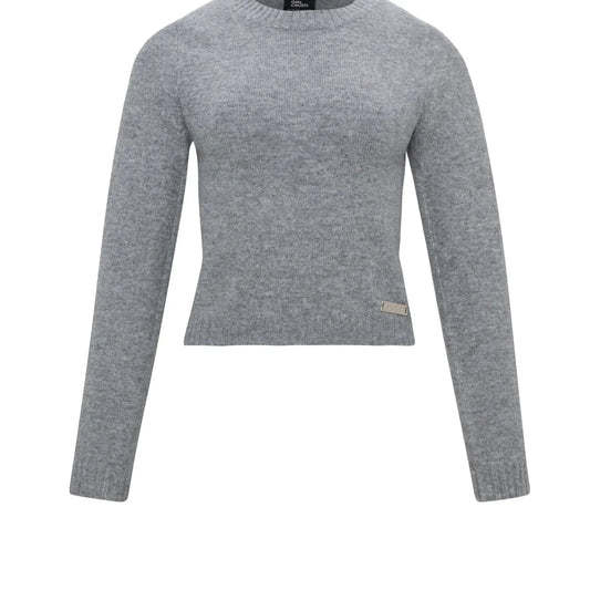 Elite Knit - Fitted Long Sleeve Pull - grey