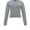 Elite Knit - Fitted Long Sleeve Pull - grey