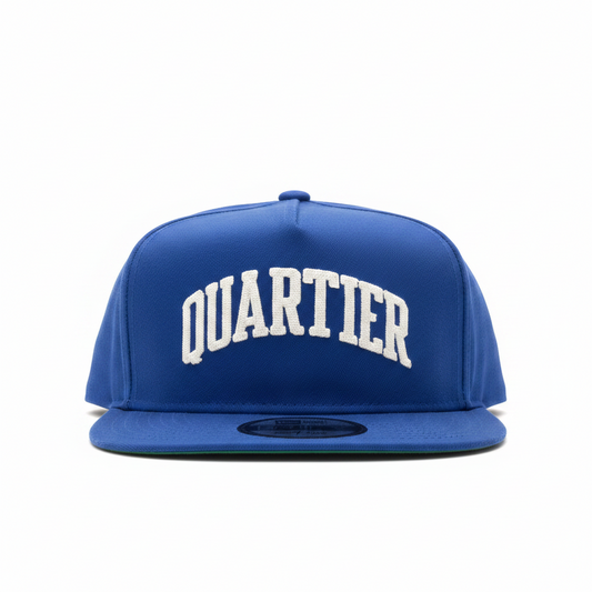 Quartier - Blue Adjustable Snapback Hat