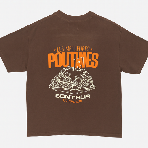 T-shirt local Poutine