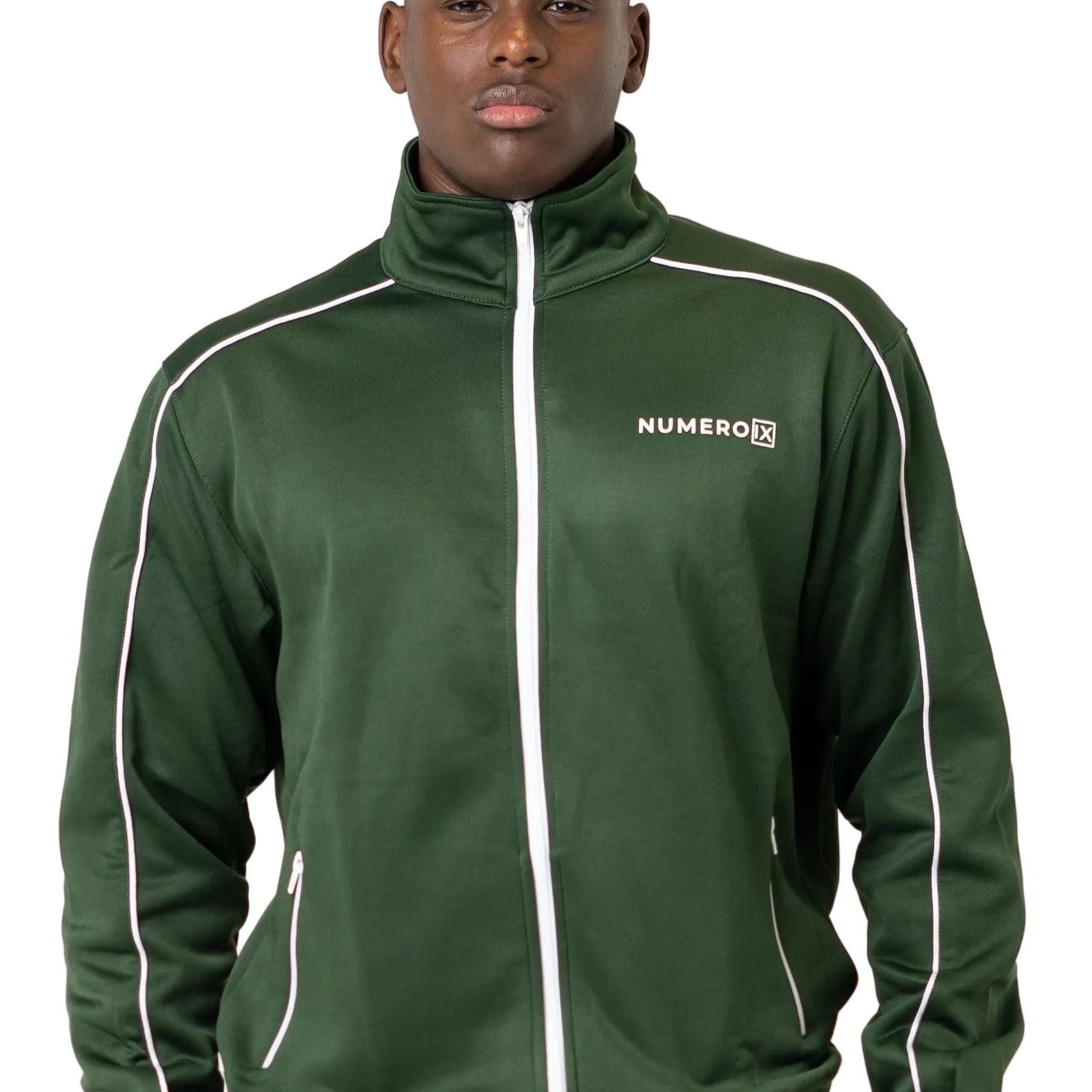 Monaco Zip Up - Green