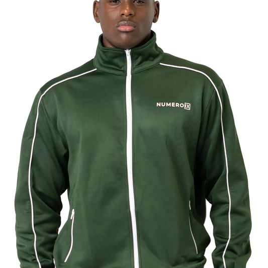 Monaco Zip Up - Green