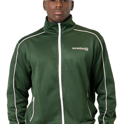 Monaco Zip Up - Green