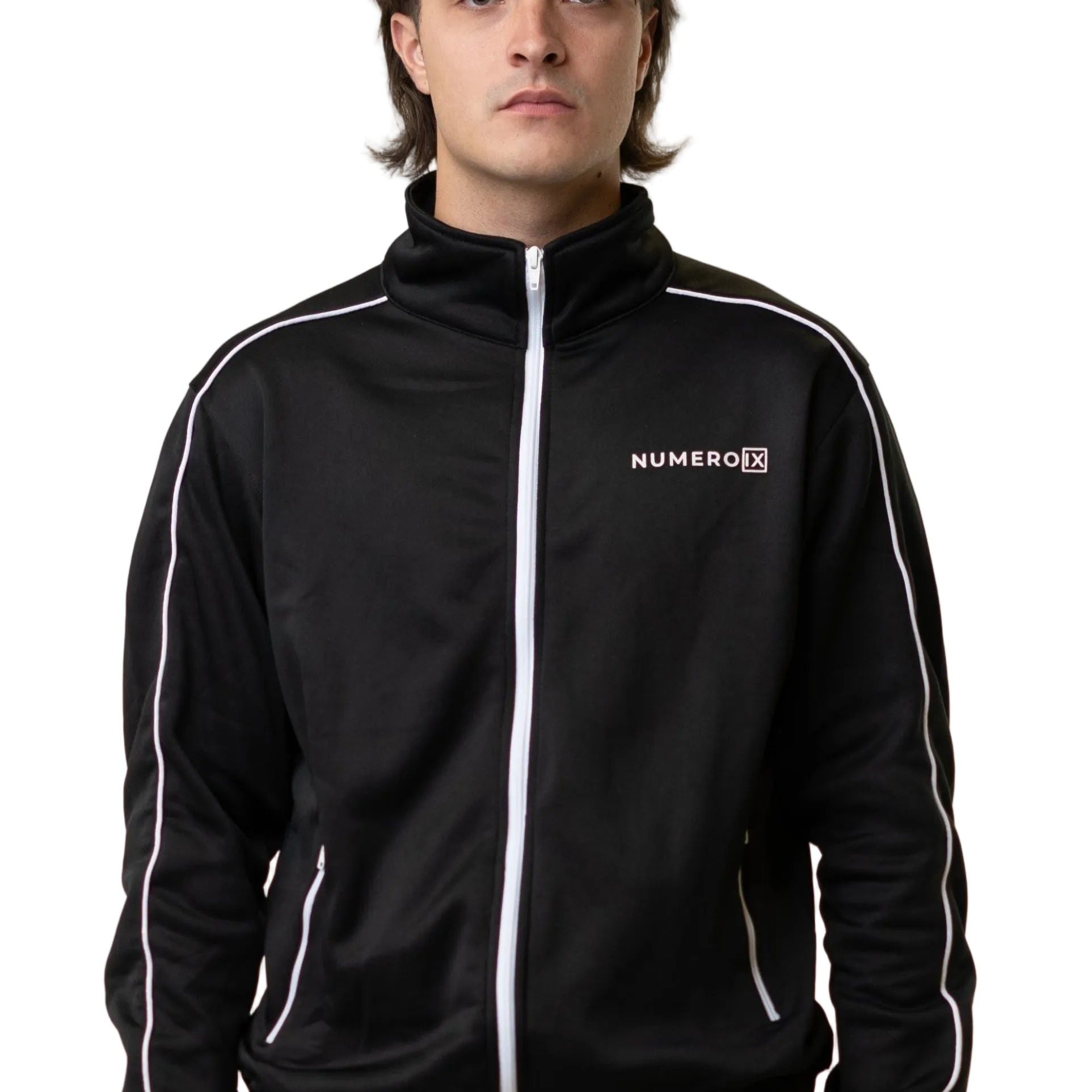 Monaco Zip Up - Black