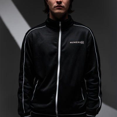 Monaco Zip Up - Black