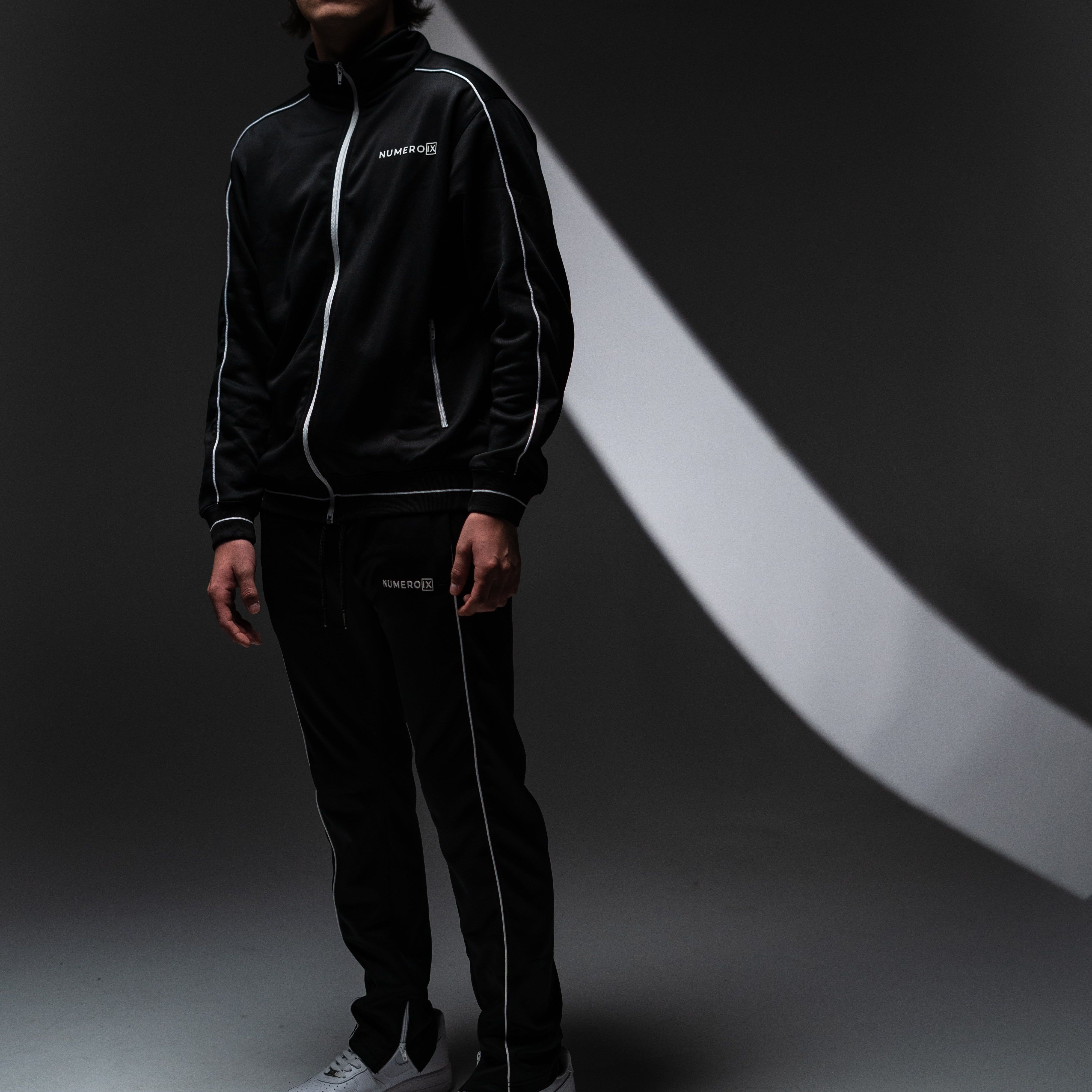Monaco Zip Up - Black