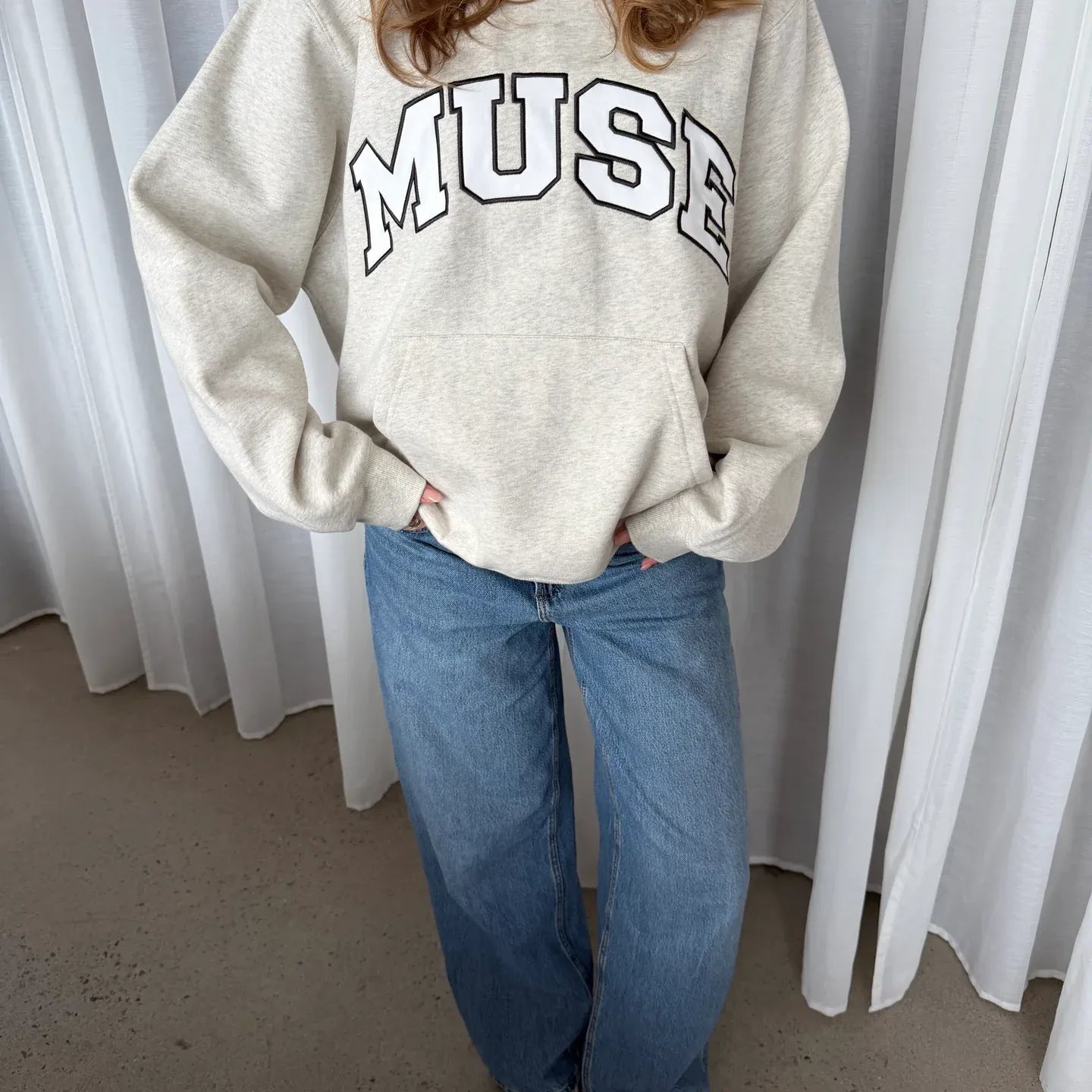 Heavyweight Scholar Hoodie - Ash Oat