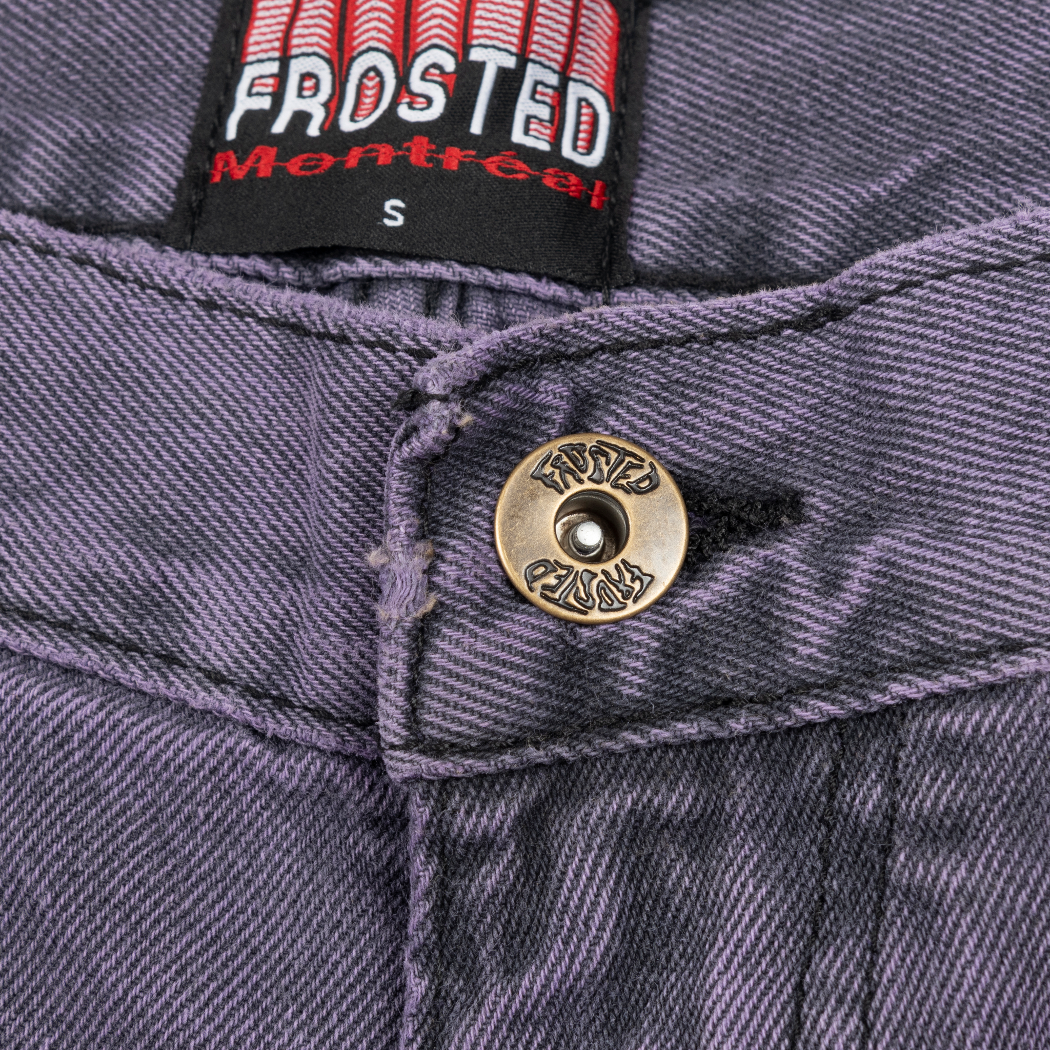 Frosted - Wavy Shorts Faded Purple