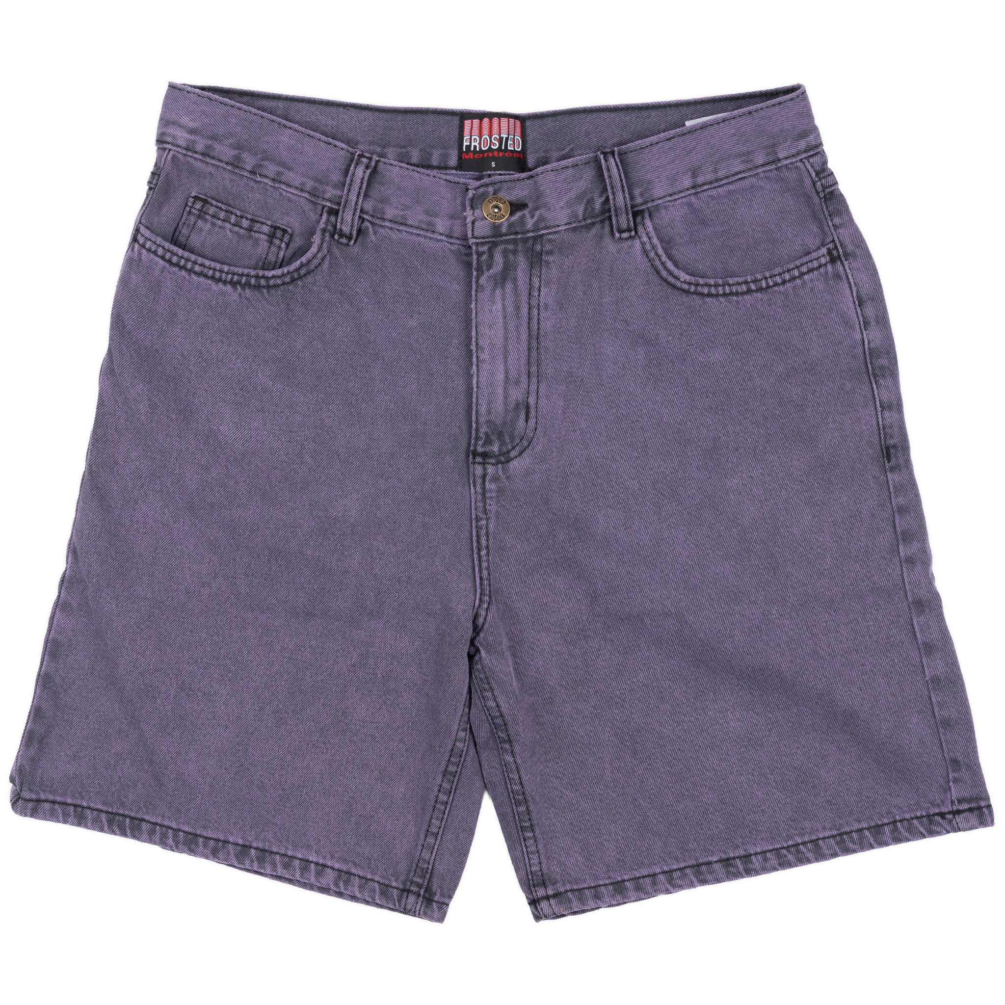 Frosted - Wavy Shorts Faded Purple