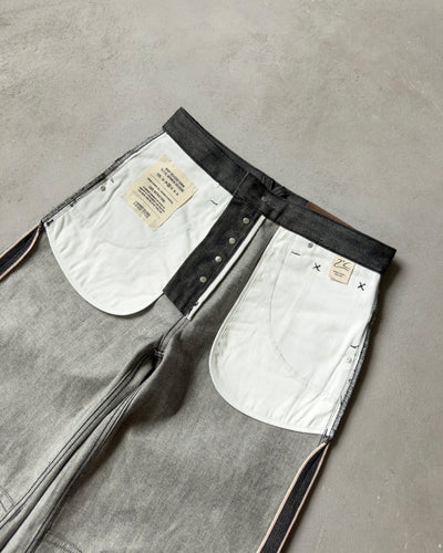 2DEGREECELCIUS - Warp Selvedge denim - Black