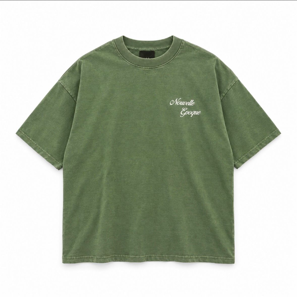 NE - Green Boxy Tee