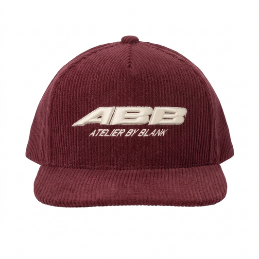 ABB Corduroy Hat - Red