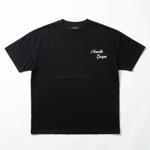 NE - Black Boxy Tee